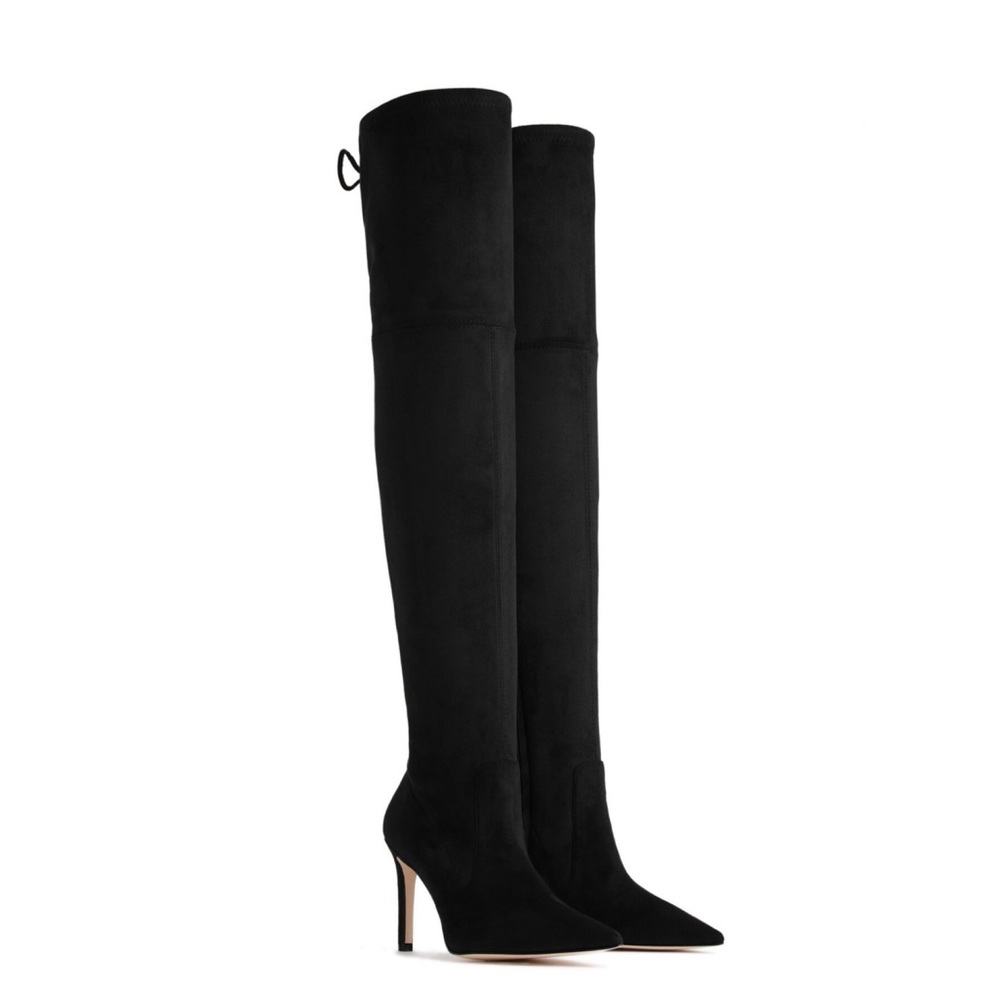 Good American The Overtime Over The Knee Boot